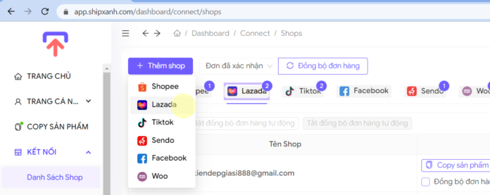 Copy sản phẩm Lazada, nhân bản shop Lazada nhanh nhất