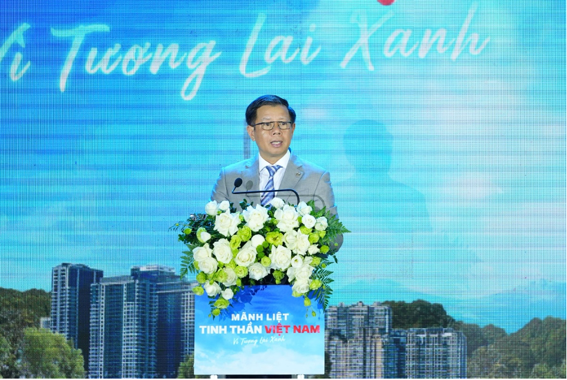 Ông Nguyễn Việt Quang – Phó Chủ tịch kiêm Tổng giám đốc Tập đoàn Vingroup tại sự kiện.