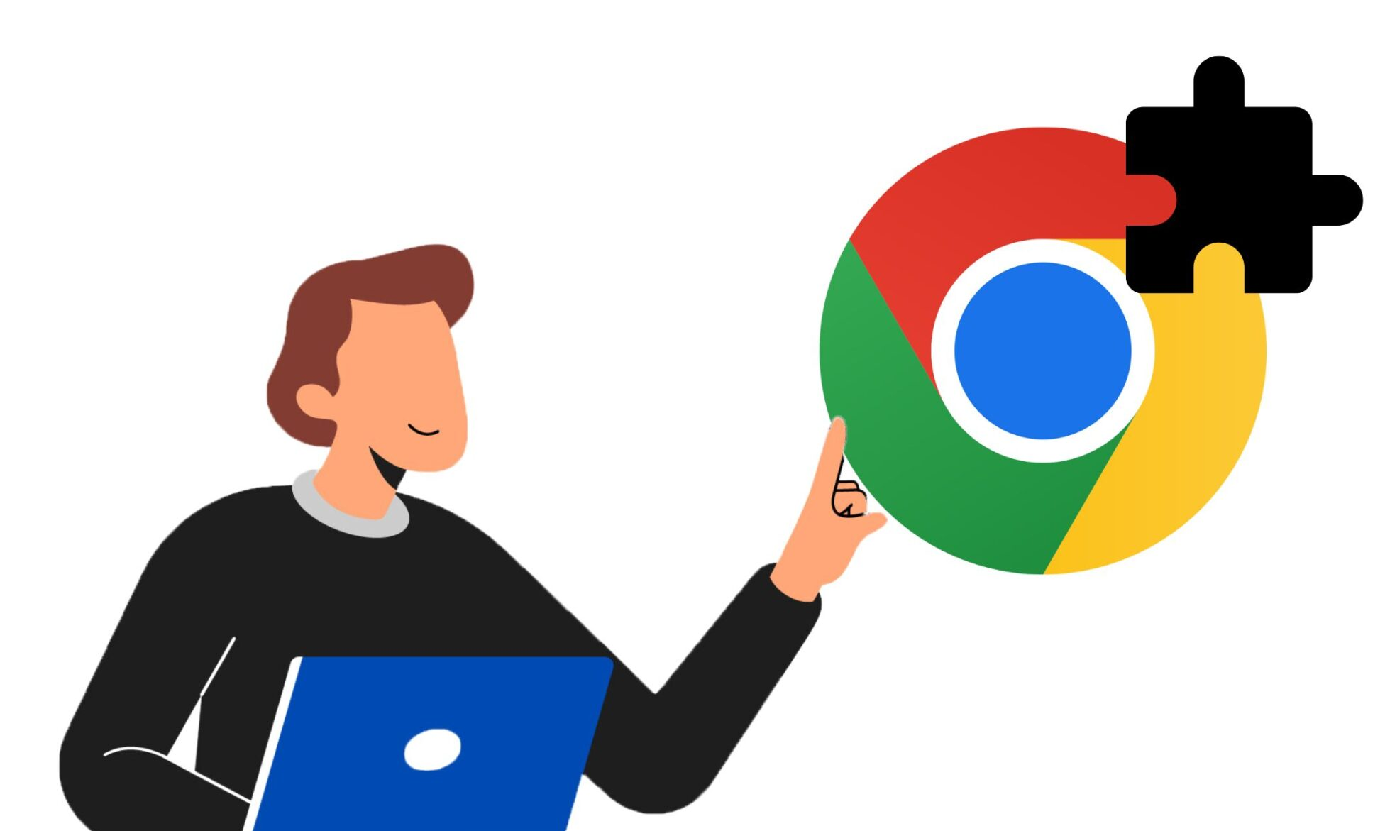 Minh họa về extension của Chrome. Ảnh: Google
