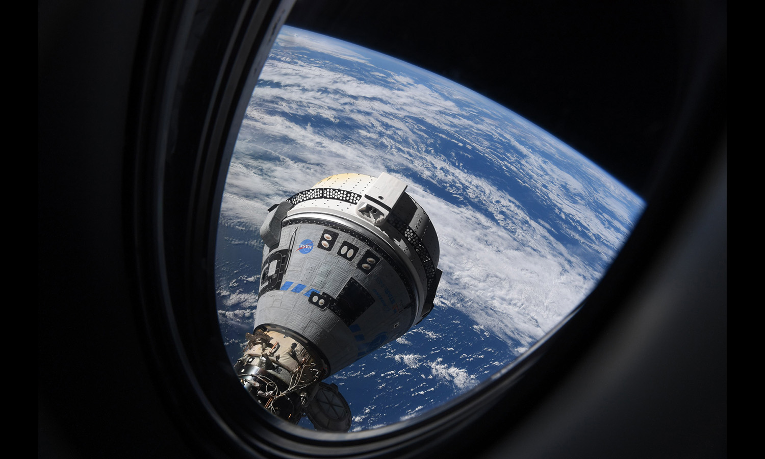 Tàu vũ trụ Starliner của Boeing ghép nối với Trạm Vũ trụ Quốc tế (ISS). Ảnh: ESA