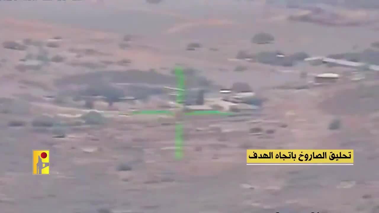 Hezbollah đăng video tập kích bệ phóng Vòm Sắt của Israel