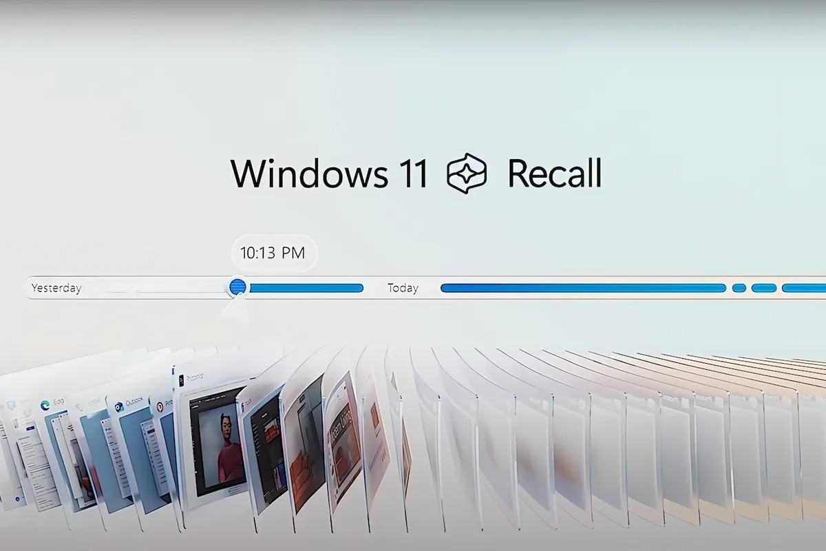 Tính năng Recall sắp có trên Windows 11. Ảnh: Microsoft