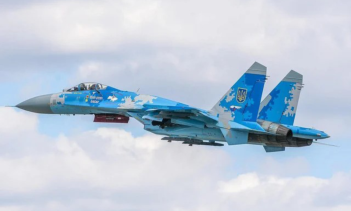 Tiêm kích MiG-29 Ukraine. Ảnh: BQP Ukraine