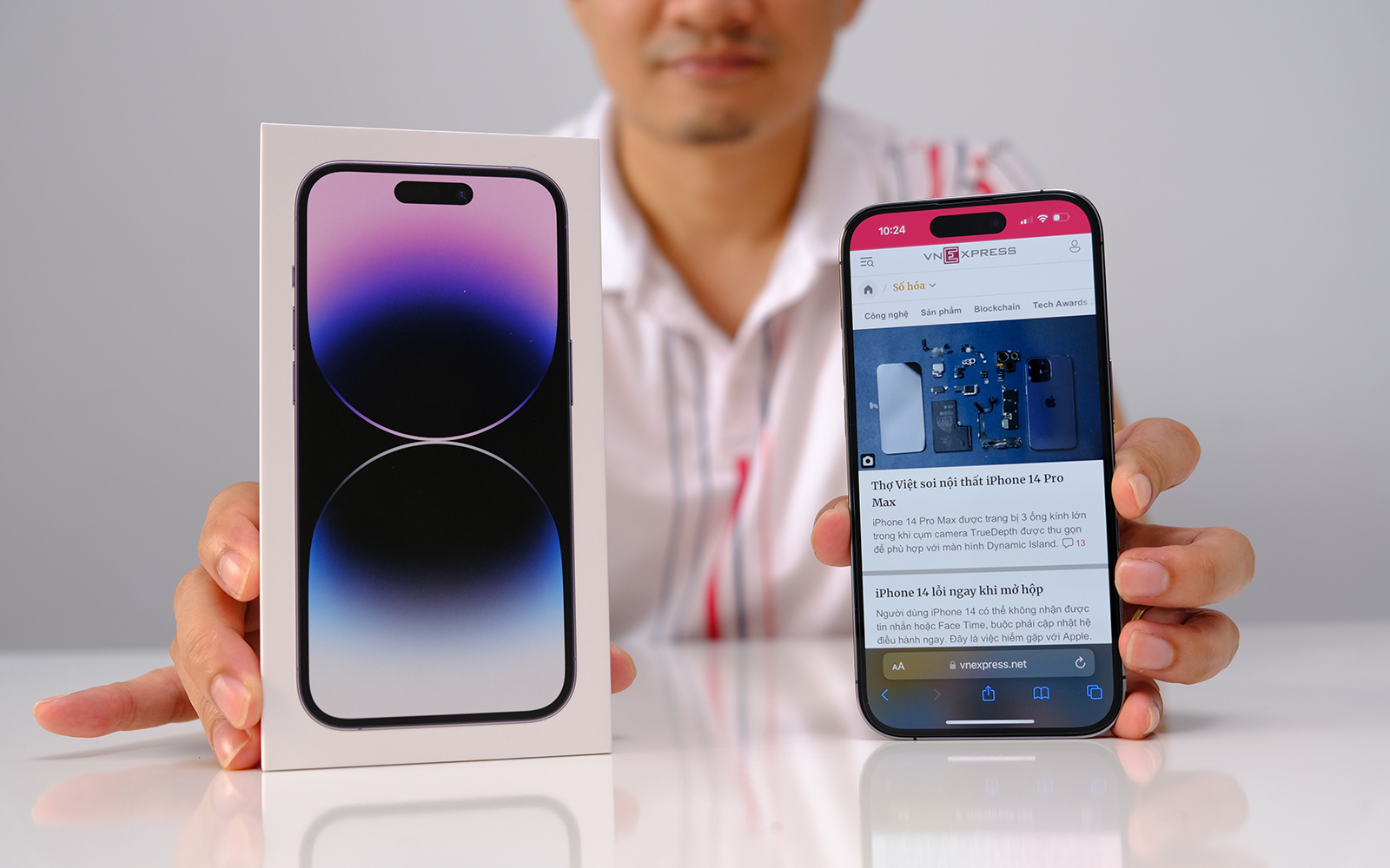 Trải nghiệm iPhone 14 Pro mới về Việt Nam