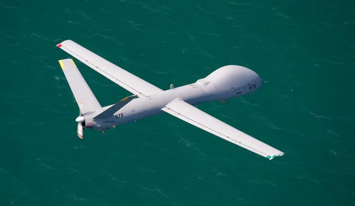 UAV Hermes 900 Israel. Ảnh: Không quân Israel