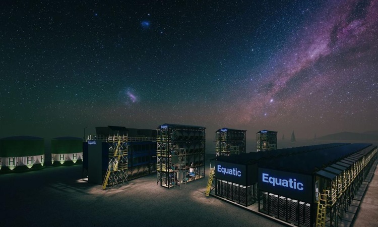 Thiết kế nhà máy của Equatic ở Quebec. Ảnh: Equatic