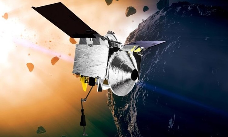 Tàu vũ trụ OSIRIS-REx của NASA. Ảnh: Sci Tech Daily