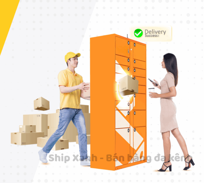 Phương thức vận chuyển Giao Tới Tủ Nhận Hàng - Ship Xanh - Bán hàng đa kênh