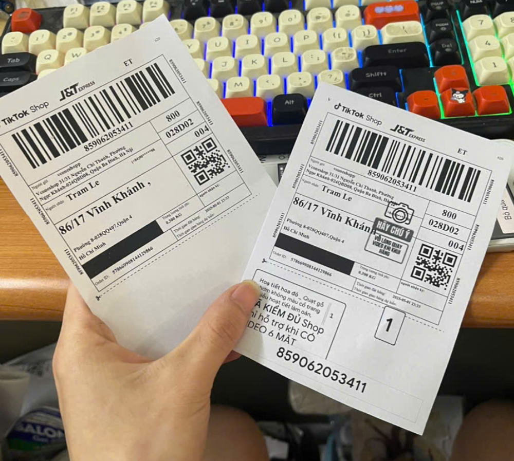ảnh demo dùng Ship Xanh in mã vận đơn đa kênh 2