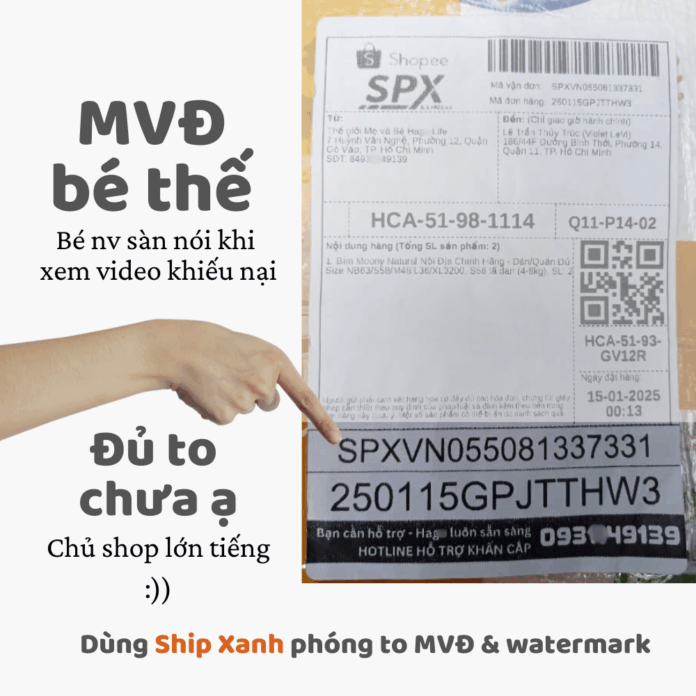 ảnh demo dùng Ship Xanh in mã vận đơn đa kênh ảnh demo dùng Ship Xanh in mã vận đơn đa kênh