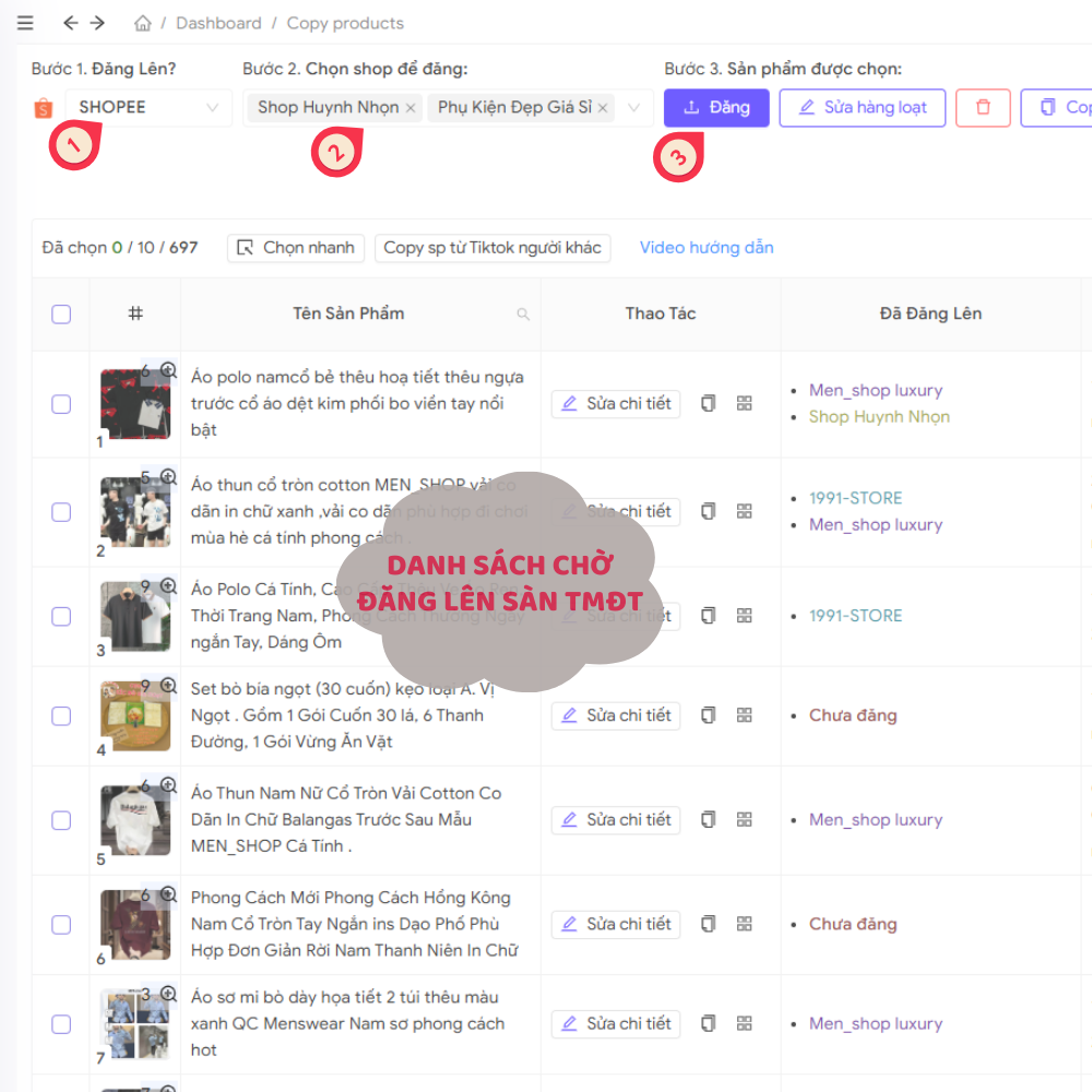 copy sản phẩm từ shopee sang tiktok shop 4