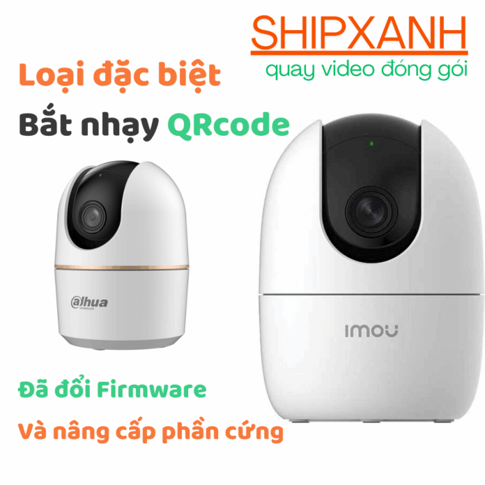 quay video gói hàng bằng camera an ninh Imou Dahua